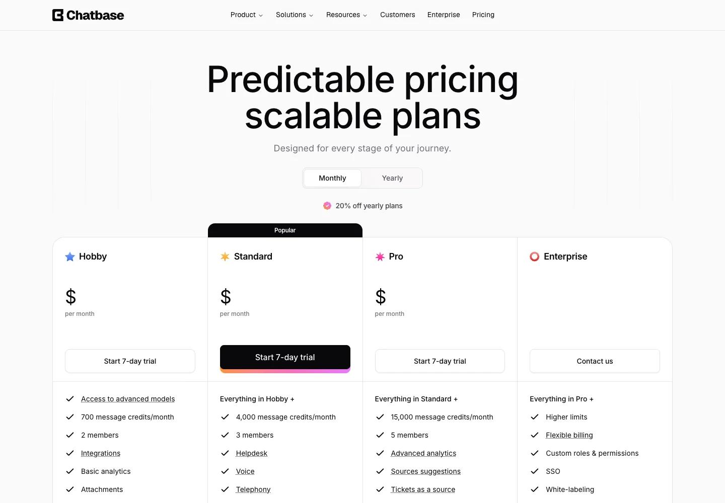 Chatbase official website reference, not a hands-on test result