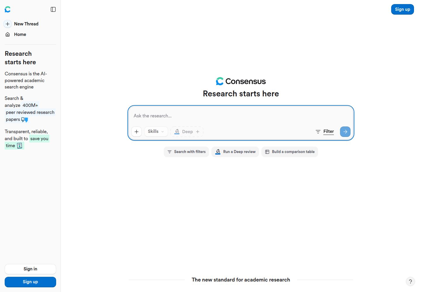 Consensus official public website reference, not a hands-on test result