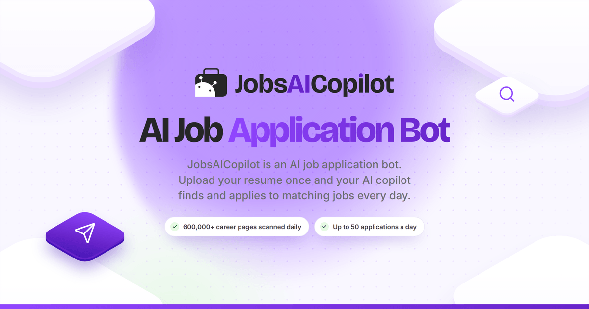 JobsAICopilot maker-provided screenshot